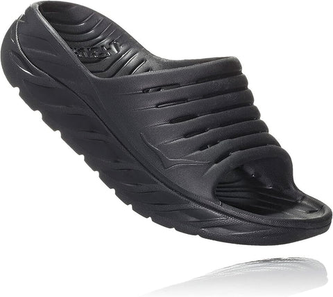 HOKA ONE ONE Womens ORA Recovery Slide 2 Black/Black Sandal - 7
