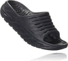 HOKA ONE ONE Womens ORA Recovery Slide 2 Black/Black Sandal - 7 - Image 1