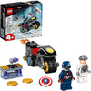 LEGO Marvel Captain America and Hydra Face-Off 76189 Collectible Building Kit; Captain America and Motorcycle Set; New 2021 (49 Pieces)