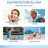 2Pcs Centella Sunscreen SPF 50, Lightweight Hyaluronic Acid Centella Asiatica Moisturizing - Image 4
