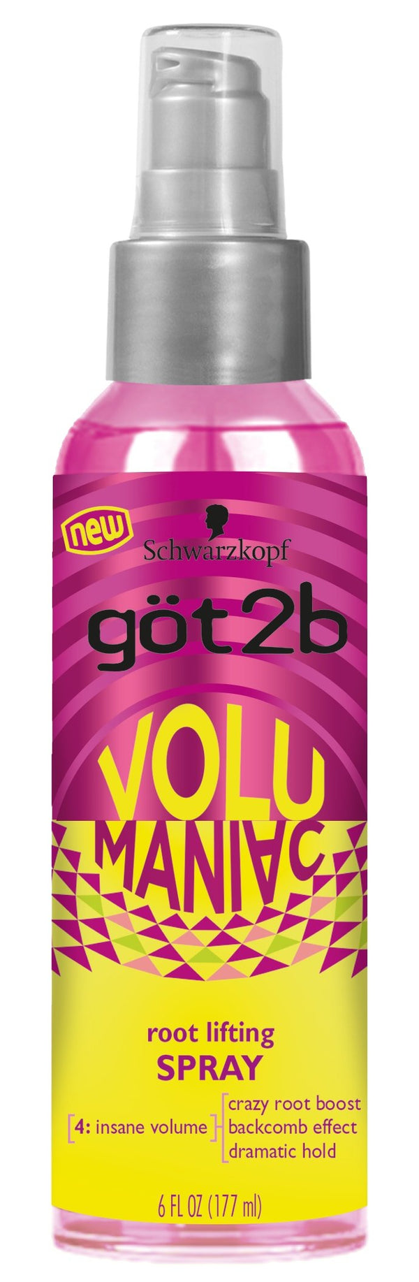 Got2b Volumaniac Hair Root Boost, 6 Ounce