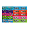 Assorted Candy Mix Variety Pack – 5 Flavors of Mike and Ike & 5 Flavors of Now and Later – 2 Each Flavor – Bulk Candy for Parties, Snacks, Office, Gift Bags – Individually Wrapped – 20 Pack