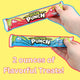 Variety Pack Sour Punch Straws - Soft And Chewy Sugar Coated Candy, 4 Flavors: Rainbow, Blue Raspberry, Strawberry, Watermelon - 2 Oz, 8 Each Flavor, 32 Pack - Sweet And Tangy Treat