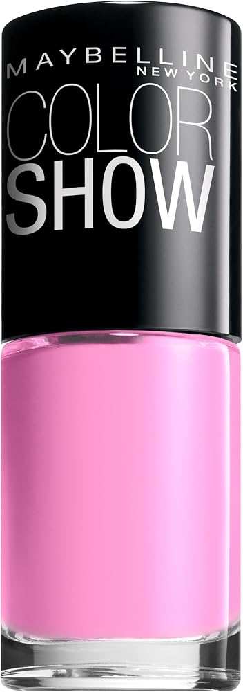 Maybelline New York Color Show Nail Lacquer, Chiffon Chic, 0.23 Fluid Ounce