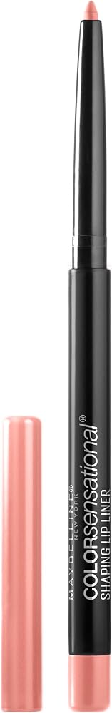 Maybelline Color Sensational Shaping Lip Liner with Self-Sharpening Tip, Purely Nude, Nude, 1 Count
