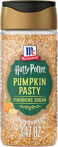 McCormick Harry Potter Finishing Sugar, Pumpkin Pasty, 3.47 oz