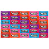 Variety Pack Now and Later Candy, 30 Individually Wrapped Pieces, Assorted Flavors Including Cherry, Blue Raspberry, Watermelon, Tropical Punch, Grape, Strawberry, Perfect for Parties and Sharing