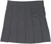 French Toast Big Girl's Two Tab Scooter Skirt, Heather Gray, 20W - Image 1