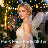 AROIC 14 Pcs Body Glitter - 7 Colors Mermaid Fairy Sparkle Makeup, Face & Hair Glitter Gel - Image 4
