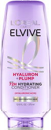 L'Oreal Paris Elvive Hyaluron Plump Conditioner, 12.6 Fl Oz - Personal Care