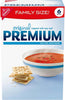 Premium Original Saltine Crackers, Lunch Snacks, Family Size, 24 oz - Personal Care - Image 1