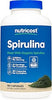 Nutricost Spirulina 3,000mg, 180 Capsules for 30 Servings