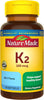 Nature Made Vitamin K2 100 mcg, 30 Softgels - Personal Care - Image 1