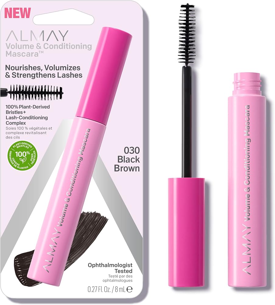 Almay Volume & Conditioning Mascara, 30 Black Brown, 0.27 fl oz