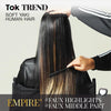 Sensationnel Empire Yaki Human Hair,1 Pack 16 inch, 33 - Image 3