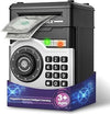 Piggy Bank for Kids Boy Girl, Electronic ATM Money Saving Box Black