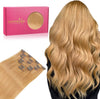 WENNALIFE Clip in Hair Extensions Real Human Hair, 22 Inch 120g 7pcs Human Hair Extensions - Image 1