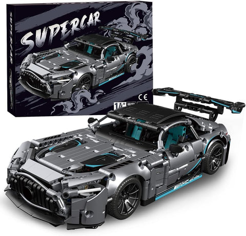 Mesiondy Sports Car Building Blocks Toys Boys or Adults Kits，1:14 MOC Building Set Raceing Car Model,Super Cars for Boys Age 12+ and Adult，(1466Pcs).