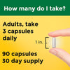 Nature Made Magnesium Glycinate 300 mg per 3 Capsules, 90 Capsules - Image 4