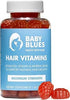 Baby Blues Postpartum Hair Loss Vitamins & Gummies for Women, Biotin & Collagen for Hair Growth Support, Thinning Hair Support, Thicker Fuller-Looking Hair, Hair Skin & Nails, Postnatal, 60 Count