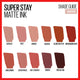 Maybelline New York SuperStay Matte Ink Un-nude Liquid Lipstick, Fighter, 0.17 Ounce