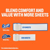Scott ComfortPlus Toilet Paper, 12 Triple Rolls, 231 Sheets per Roll, Septic-Safe, 1-Ply T - Image 3
