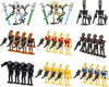 Toysvill Battle Robots Building Block Set | Generals + Droids Minifigures (28 PCS/Set) with Weapons