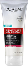 L'Oreal Paris Revitalift 3.5% Pure Glycolic Acid Brightening Cleansing Gel wth Salicylic Acid 6.7 fl oz - Personal Care