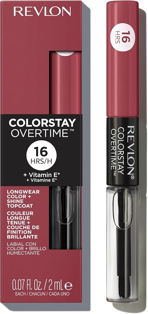 Revlon ColorStay Overtime Lipcolor, 380 Always Sienna, 0.07 fl oz