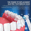 Alayna Ortho & Power Tip Brush Heads Compatible with Oral-B, 4 Pack - Image 4