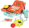 Battat Kids Cash Register with Scanner & Sounds, 26-Piece Set Pretend Play