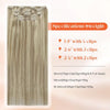 Sunny Clip in Hair Extensions Real Human Hair Purple Highlight Hair Clip ins Extensions Pa - Image 3