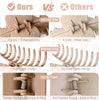 TOCESS Hair Claw Clips for Women, 8 Pack Large 4.33 Inch Jumbo Strong Hold Claw Clip Set f - Image 2