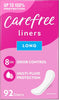 4546438 Carefree Panty Liners for Women, Long, Unwrapped, Unscented, 92 Ct - Personal Care - Image 2