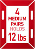 Command Medium Picture Hanging Strips, Damage Free Hanging Picture Hangers, No Tools Wall  - Image 4