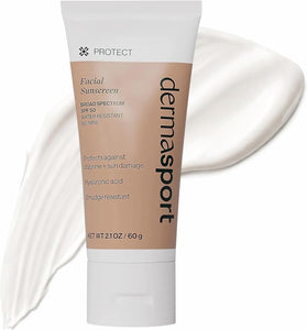 Dermasport SPF 50 Face Sunscreen for Athletes, Zinc Oxide, Reef-Safe - Personal Care