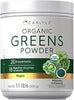 Carlyle Organic Greens Powder | 17.6 oz Supplement