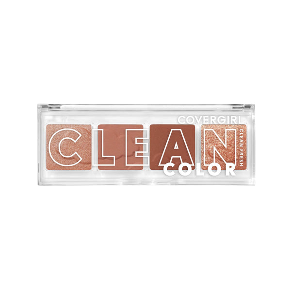 COVERGIRL Clean Fresh Clean Color Eyeshadow – Eyeshadow, Eyeshadow Palette, Shimmer Eyeshadow, Vegan Formula - Dreamy Pink, 4g (0.14 oz)