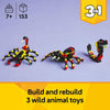 LEGO Creator 3 in 1 Wild Animals Surprising Spider Toy - Building Toy with 3 Build Options - Image 4