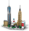 NYC Skyline New York Architecture Building Set, 555 Pcs Big Apple City Model Landmarks Collection, Collectible Brick Kit for Adults & Teens, Creative Hobby Gift for Men & Women