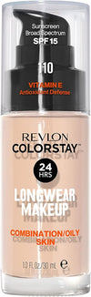 Revlon Colorstay Longwear Makeup Combo/Oily, 110 Ivory, 1 fl oz