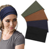 DRESHOW Wide Headbands for Women Elastic Turban Hair Bands Boho Head Bands for Women's Hai - Image 1