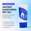 Isntree Hyaluronic Acid Watery Sunscreen Broad Spectrum SPF 50+ | Korean Face Sunscreen wi - Image 5