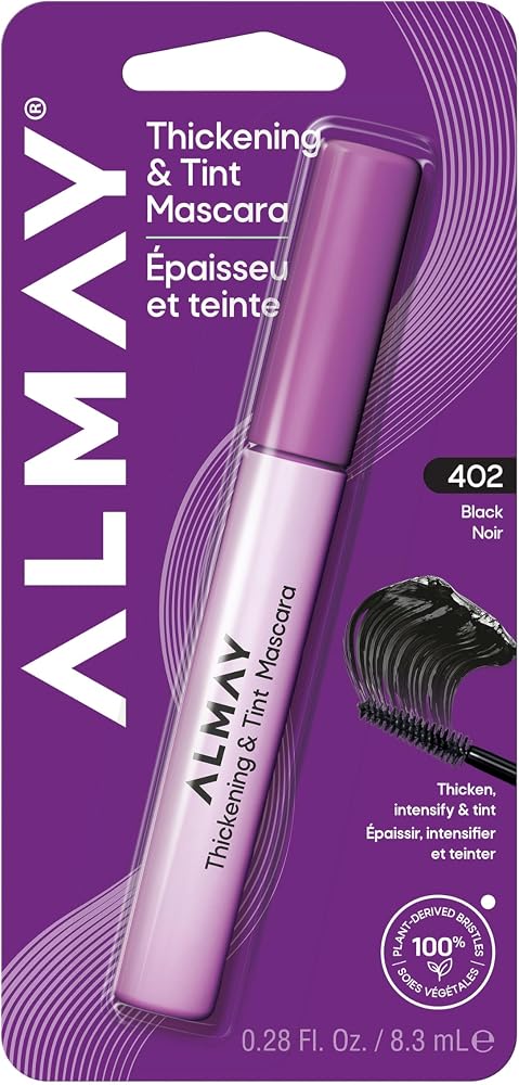 Almay Thickening & Tint Mascara, 402 Black, 1 Count