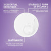 Cerave Brightening Vitamin C Facial Cleanser, Niacinamide Face Wash, 8oz - Personal Care - Image 3