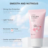 Japanese Sakura Sunscreen Cream, SPF 50 Moisturization Suncream, Lightweight Texture, Non- - Image 3