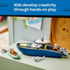 LEGO City Police Boat Chase Building Toy for Kids - Pretend Play Set for Boys & Girls, Age - Image 5