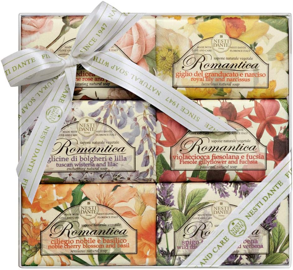 Romantica Floral 6 Soap Gift Set - Personal Care