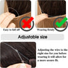 SARLA Invisible Wire Hair Extensions with 3 Clips Long Synthetic Wavy Curly Hairpiece Adju - Image 4