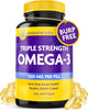 InnovixLabs Triple Strength Omega 3 Fish Oil 900 mg EPA DHA (200 Softgels)